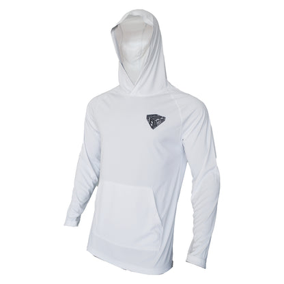 Unisex White Hoodie