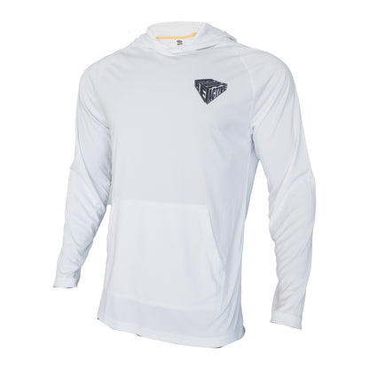 Unisex White Hoodie