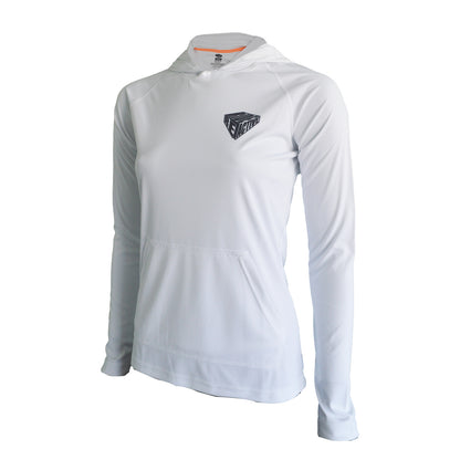 Women's White Hoodie