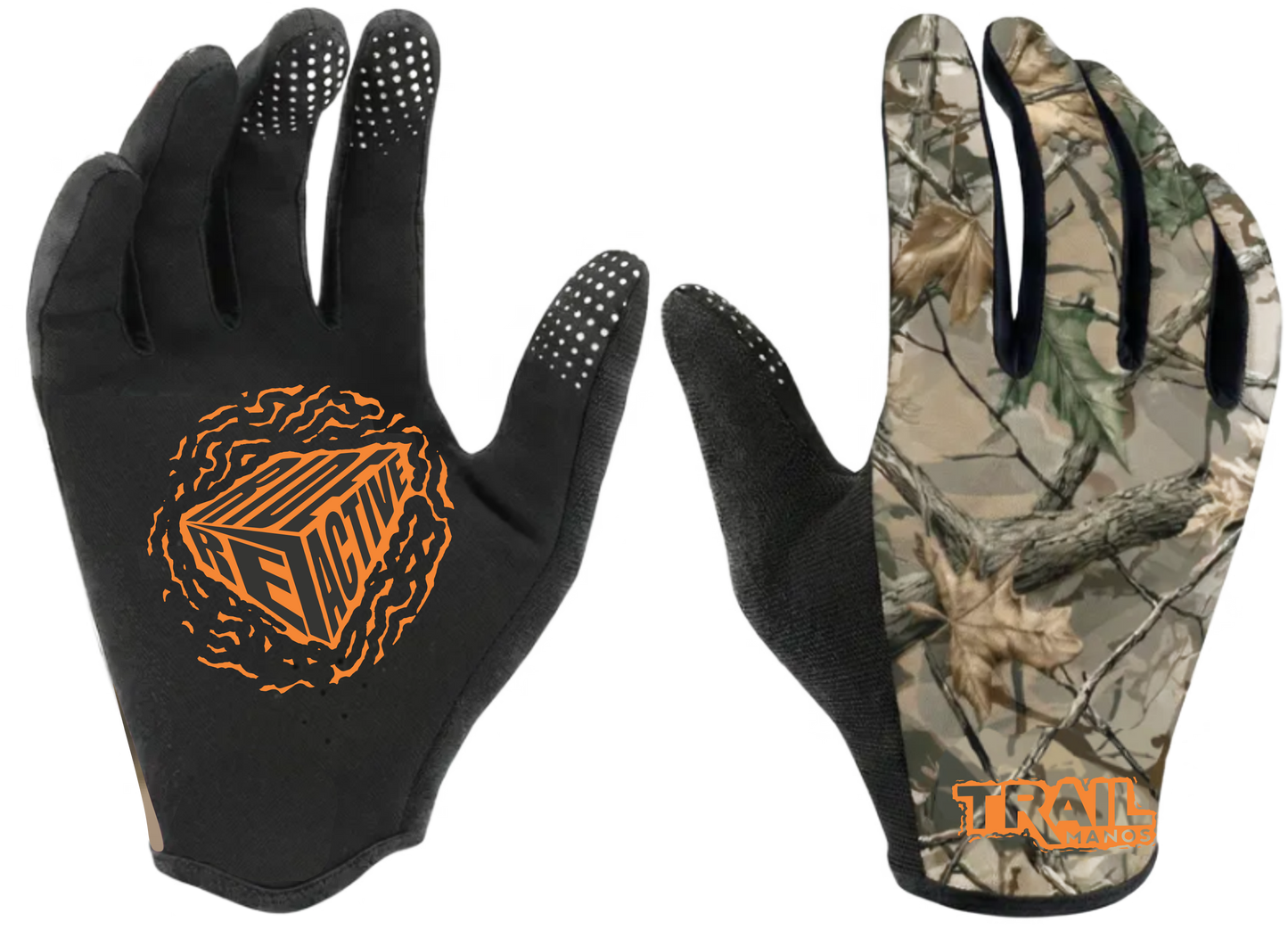 Ride Reactive X Trail Manos Woodland Camo Collab Glove