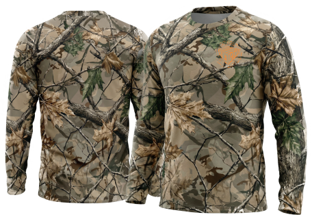 Ride Reactive x Trail Manos Woodland Camo Series Long Sleeve Jersey